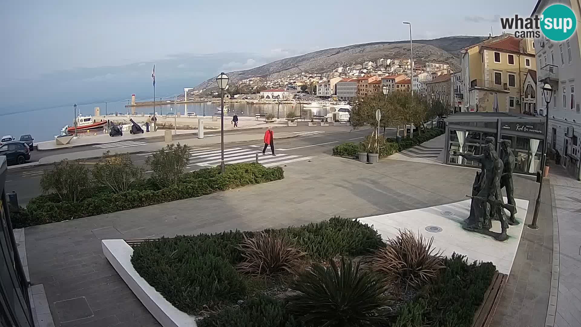 Webcam en vivo Senj riva – paseo marítimo