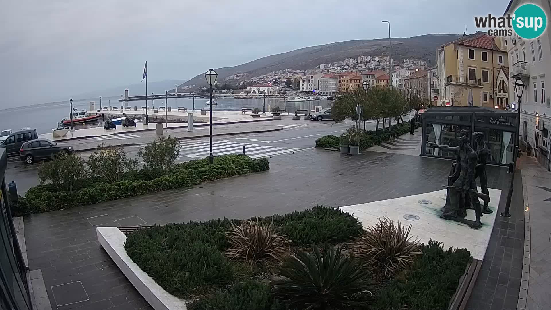 Live-Webcam Senj Riva – direkt am Meer – Kroatien