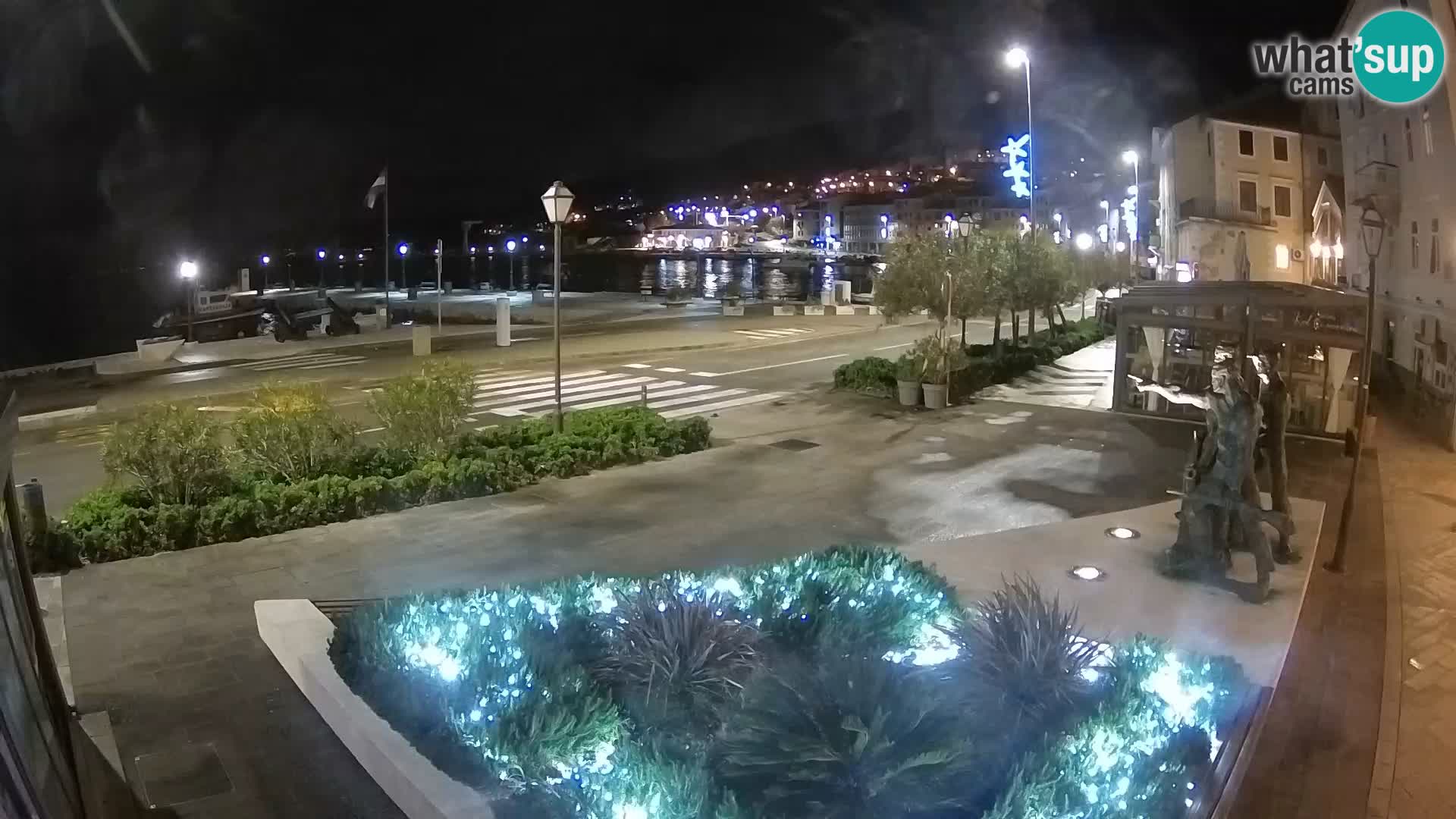 Live-Webcam Senj Riva – direkt am Meer – Kroatien