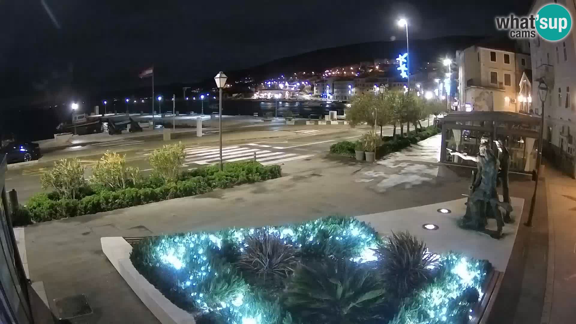 Live webcam Senj riva – seafront – Croatia