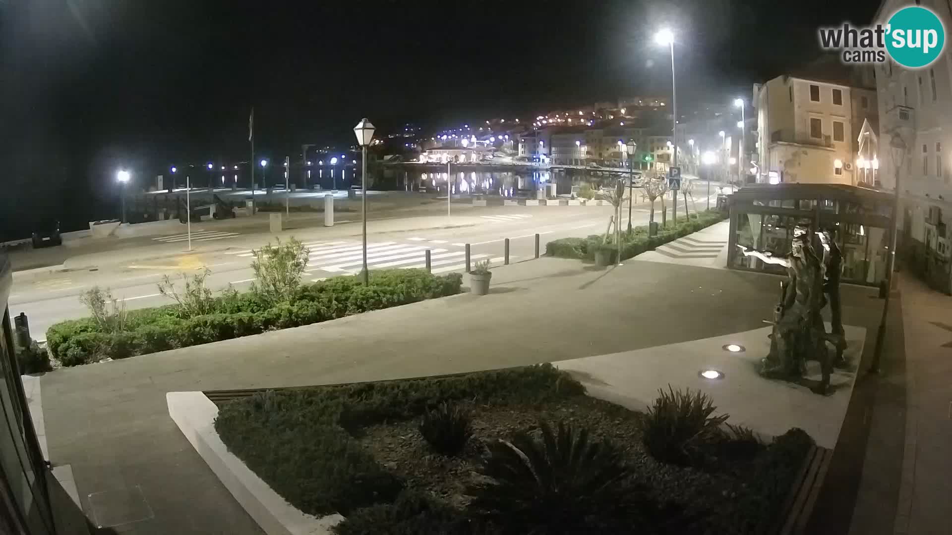 Webcam en vivo Senj riva – paseo marítimo