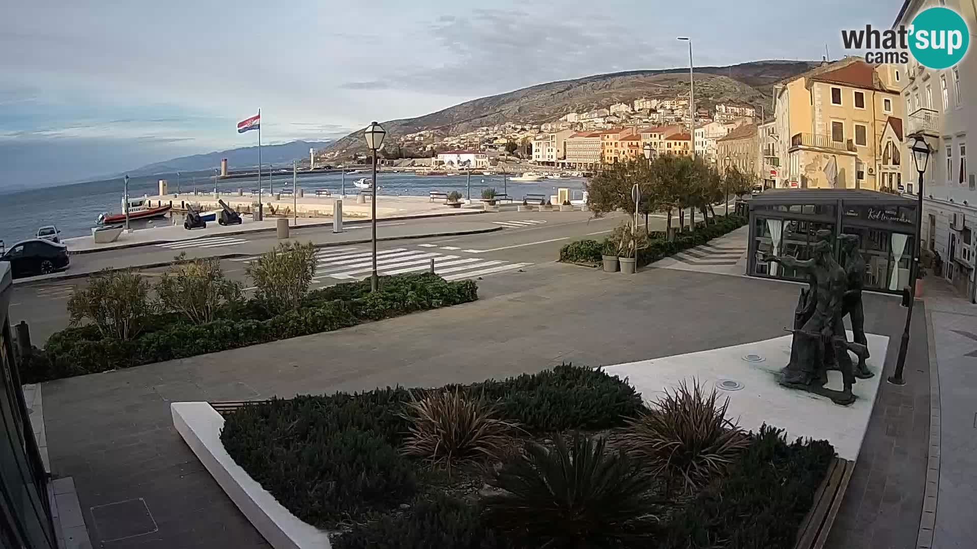 Webcam en direct Senj Riva – front de mer
