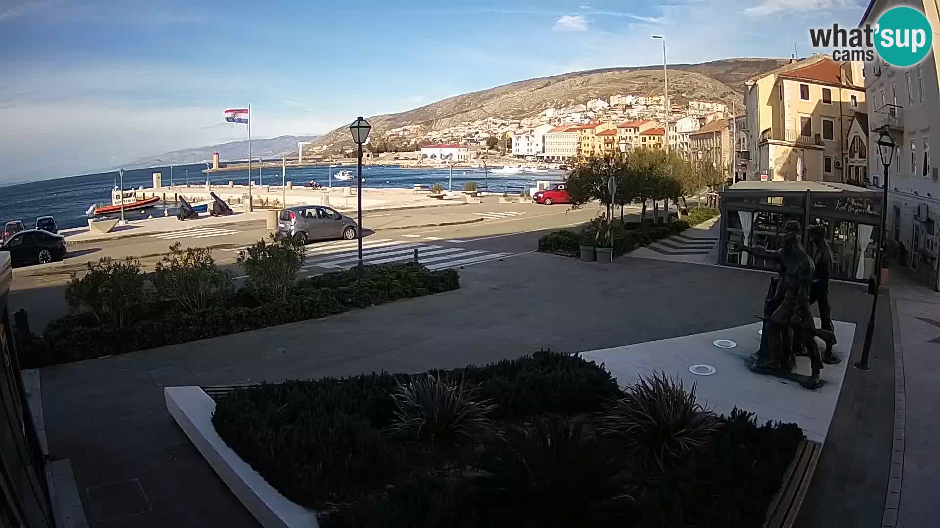 Webcam en vivo Senj riva – paseo marítimo