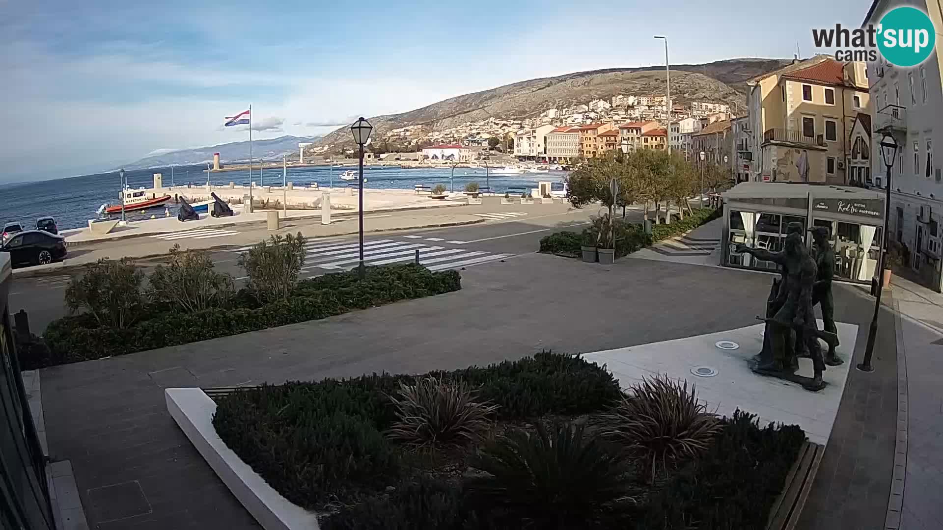 Webcam en direct Senj Riva – front de mer