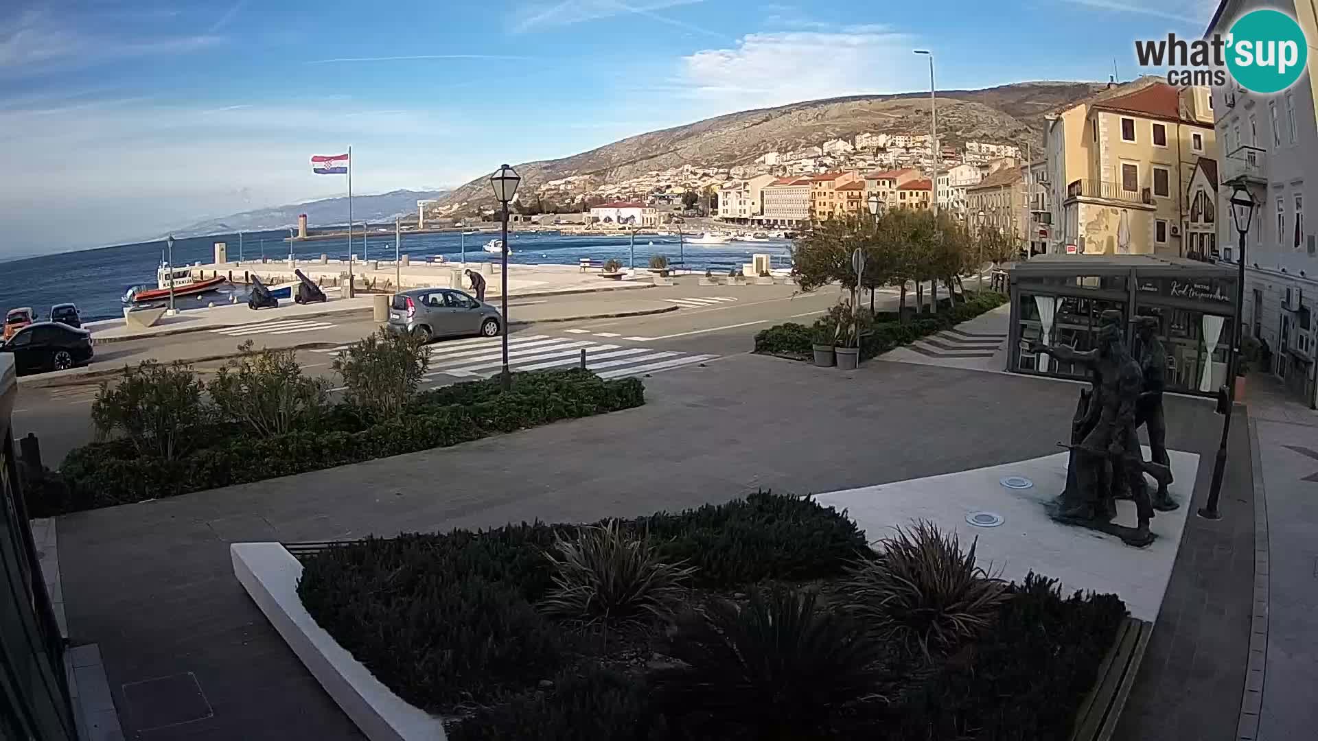Webcam en direct Senj Riva – front de mer