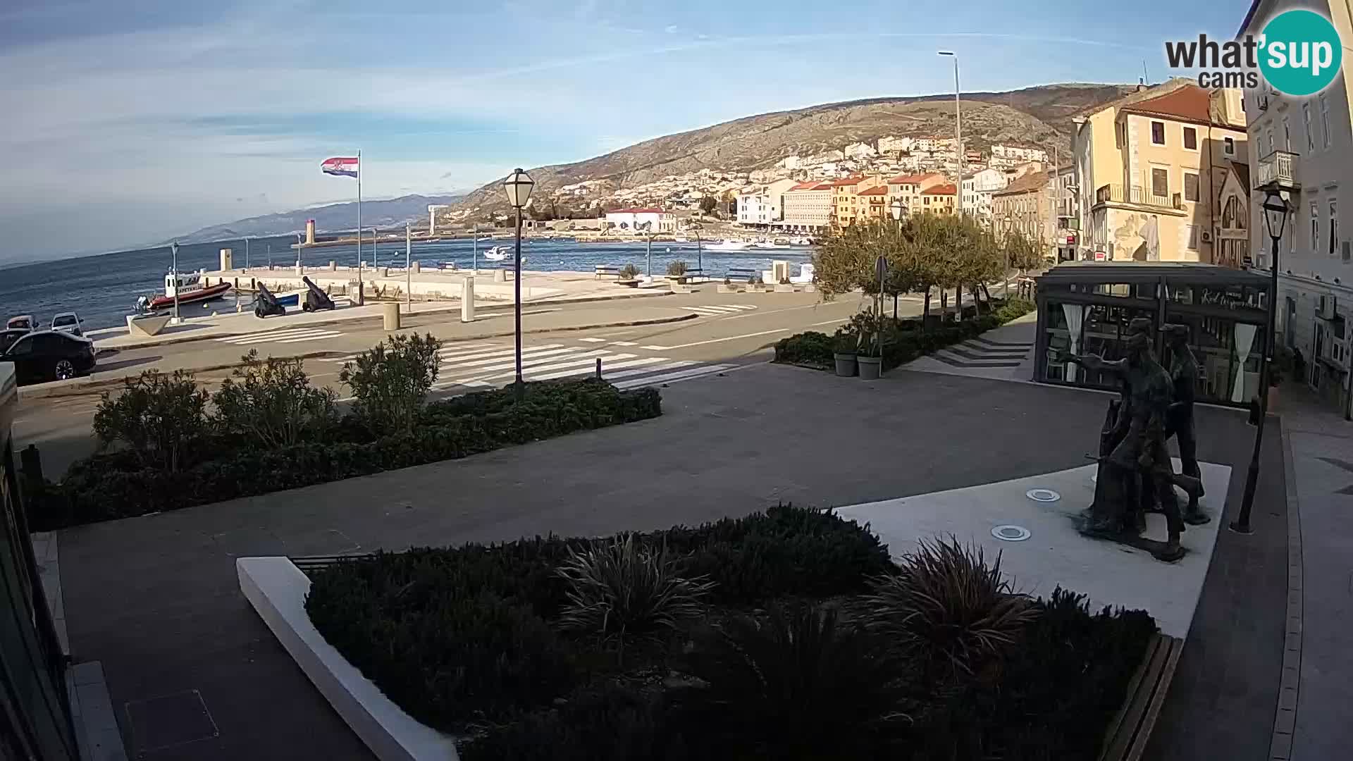 Webcam en direct Senj Riva – front de mer