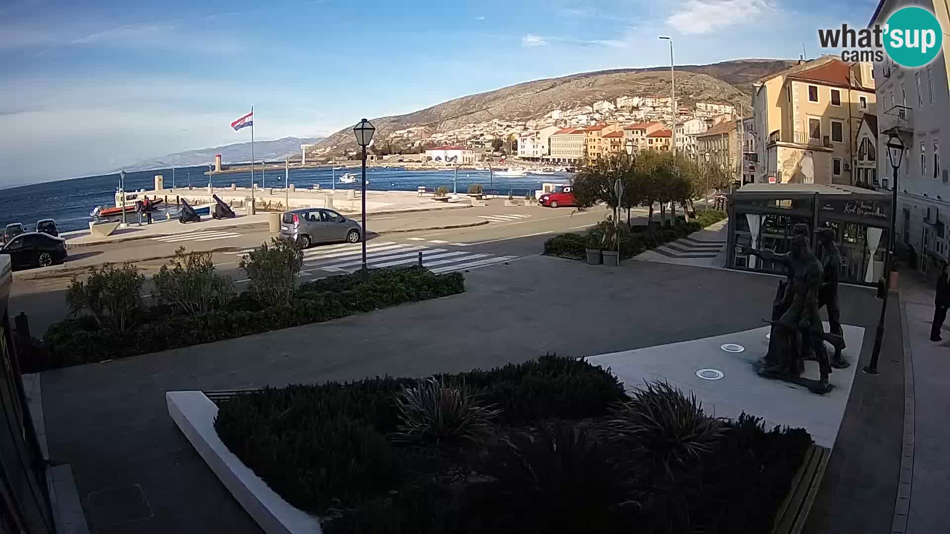 Webcam en vivo Senj riva – paseo marítimo