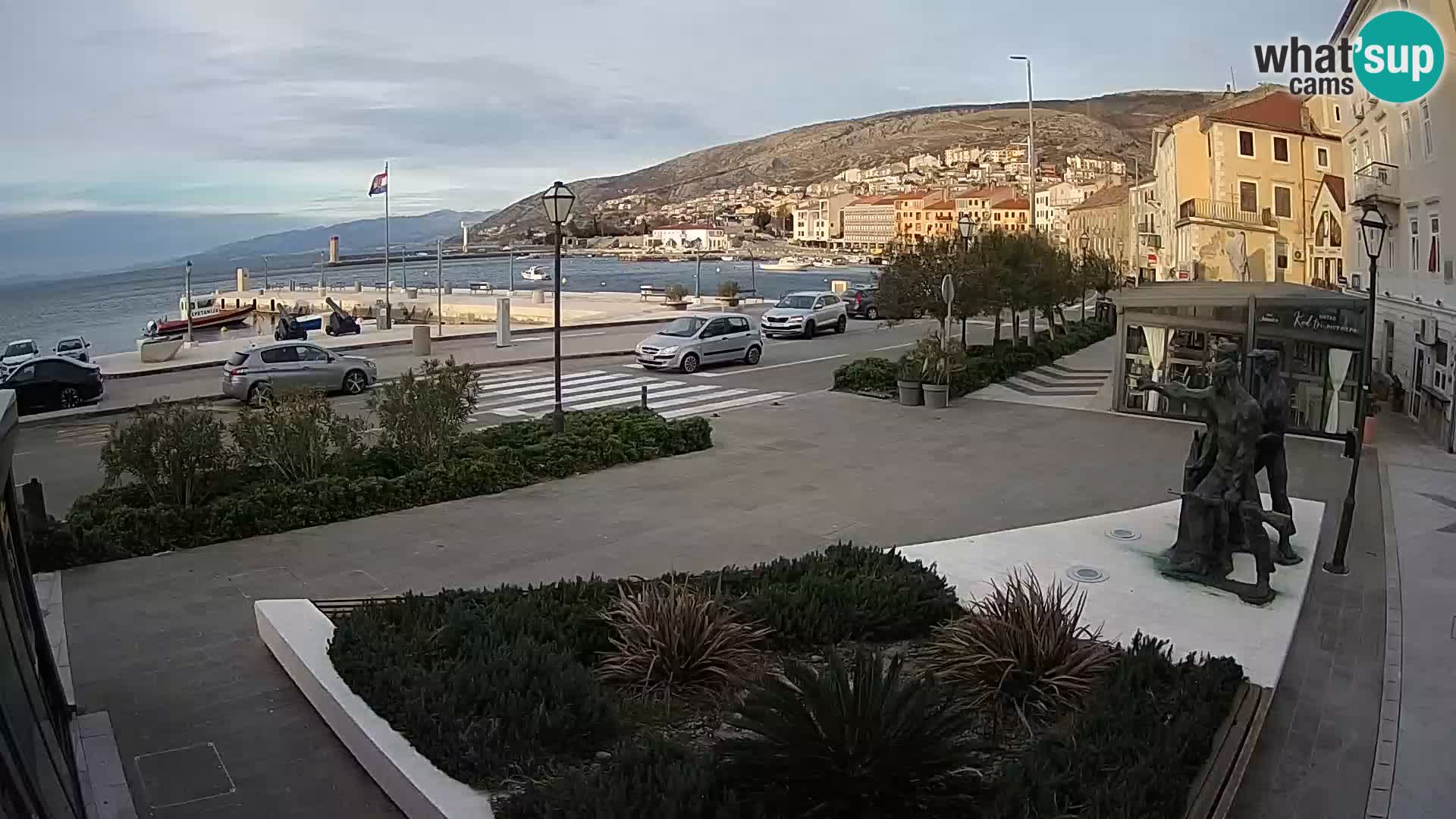 Webcam en vivo Senj riva – paseo marítimo