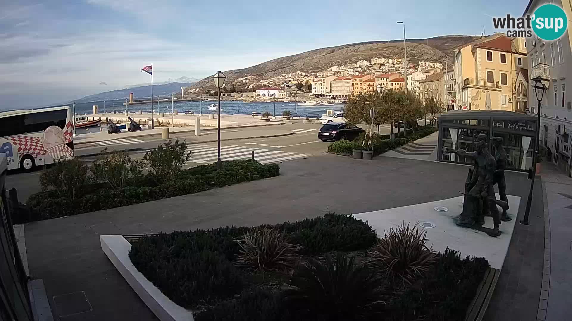 Webcam en vivo Senj riva – paseo marítimo