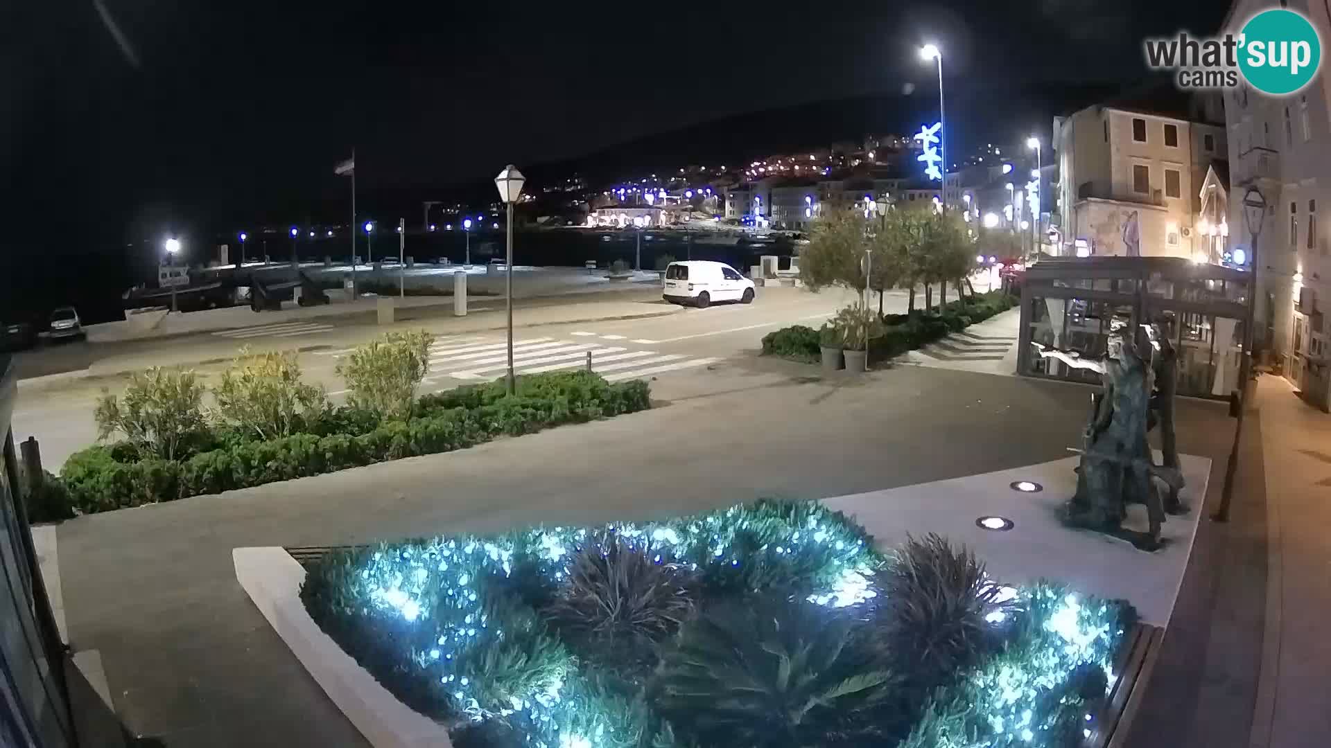 Live webcam Senj riva – seafront – Croatia