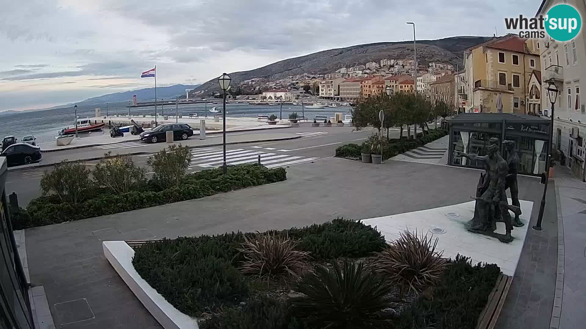 Spletna kamera v živo Senj riva – Hrvaška