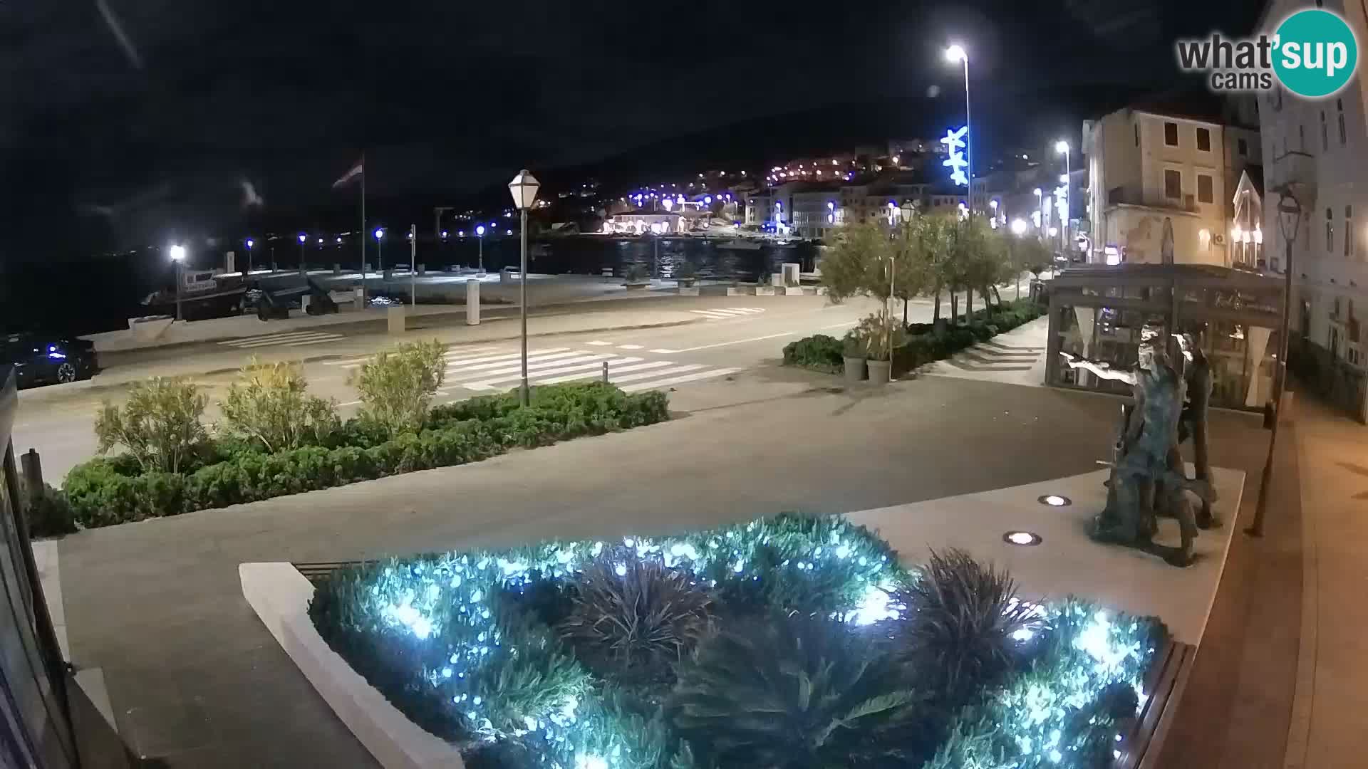 Webcam en vivo Senj riva – paseo marítimo