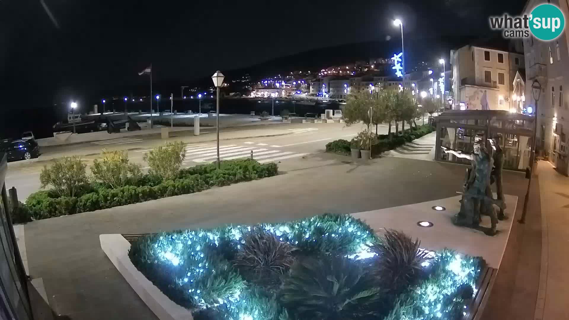 Live webcam Senj riva – fronte mare