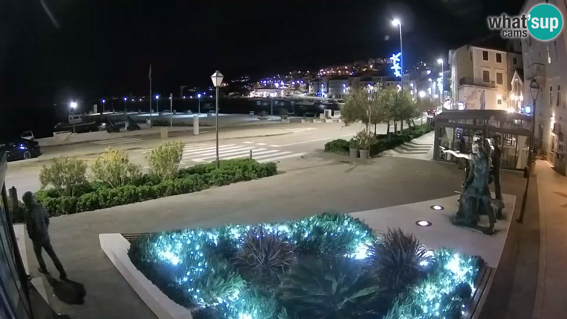 Live-Webcam Senj Riva – direkt am Meer – Kroatien
