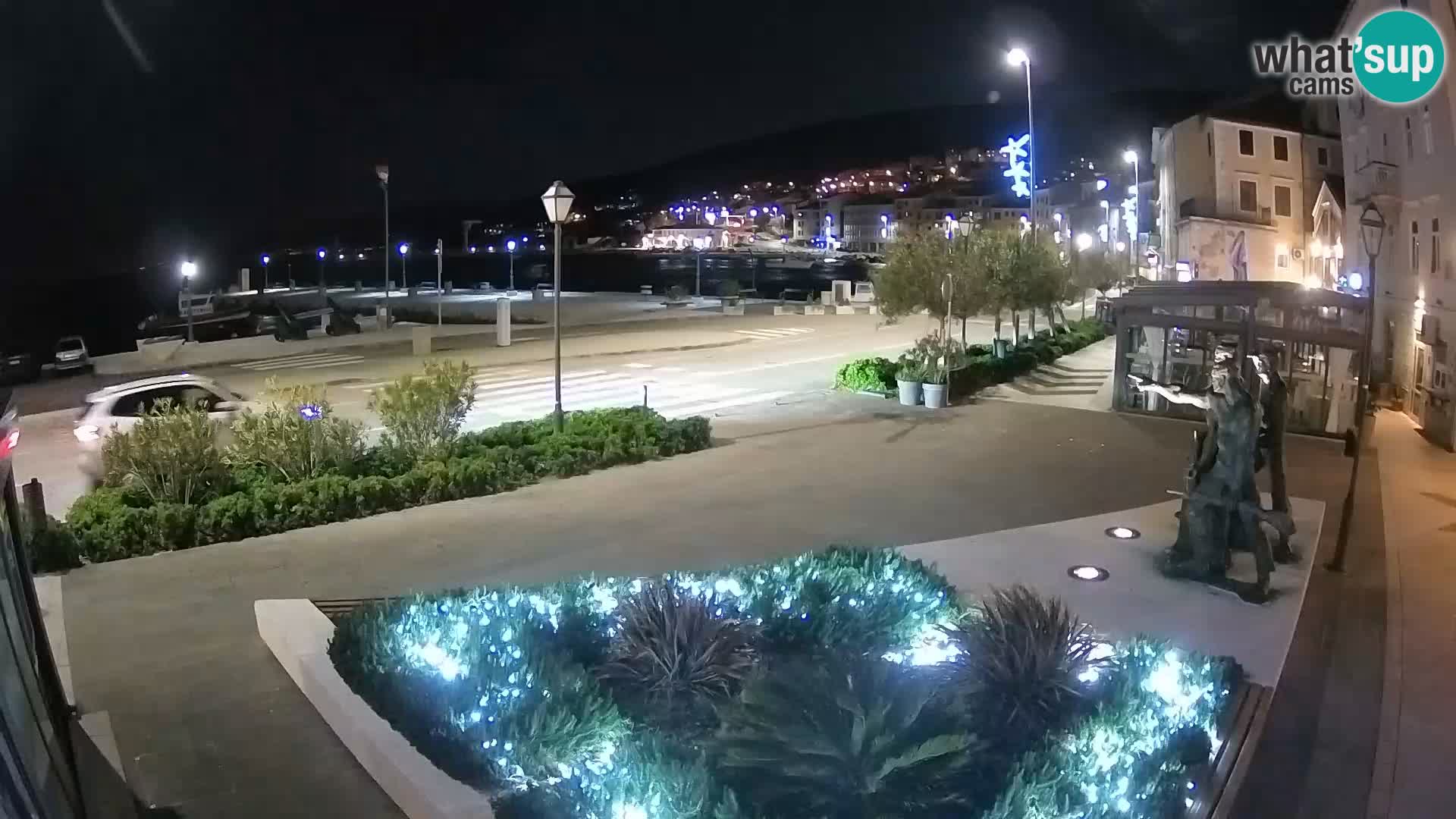 Live webcam Senj riva – seafront – Croatia