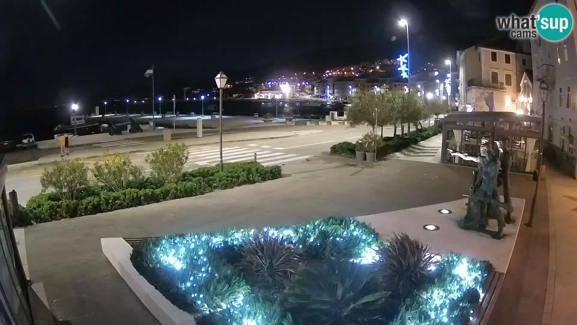 Live webcam Senj riva – fronte mare