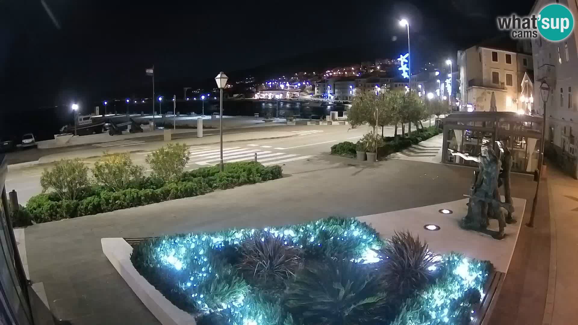 Live webcam Senj riva – seafront – Croatia