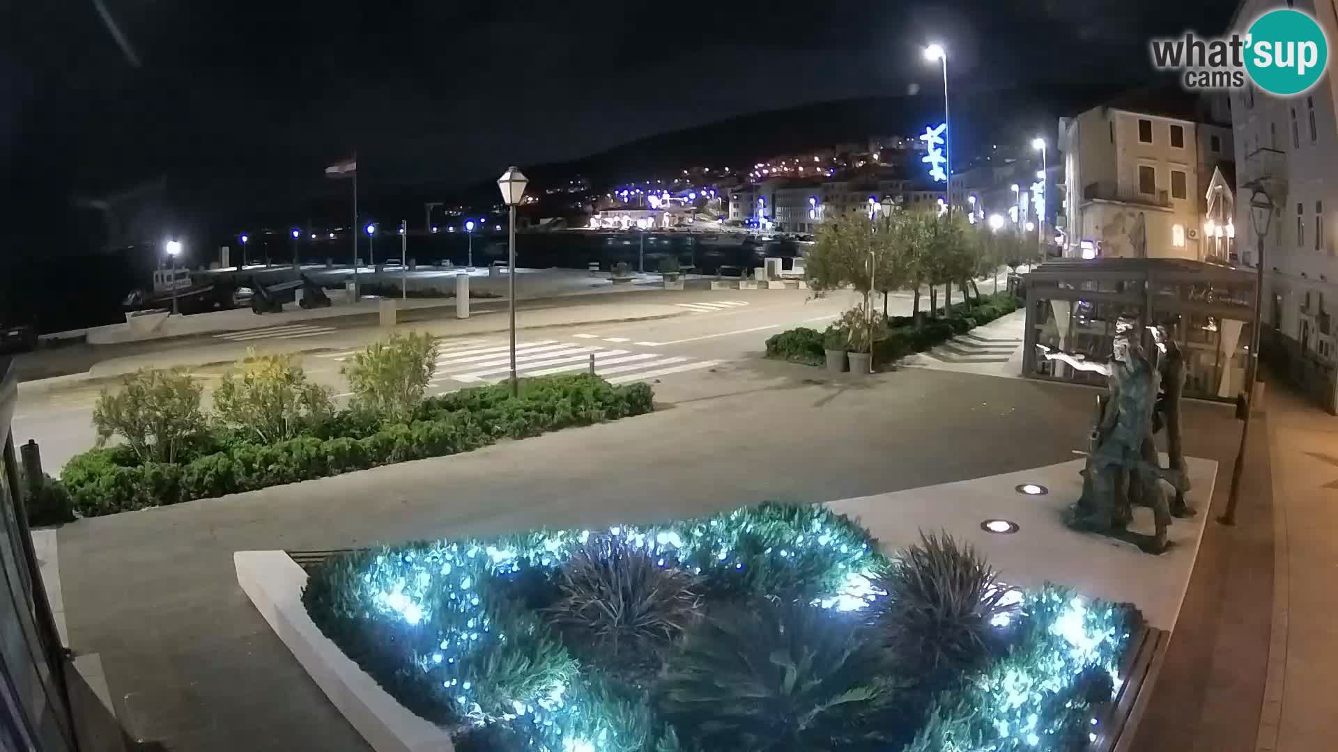 Webcam en vivo Senj riva – paseo marítimo