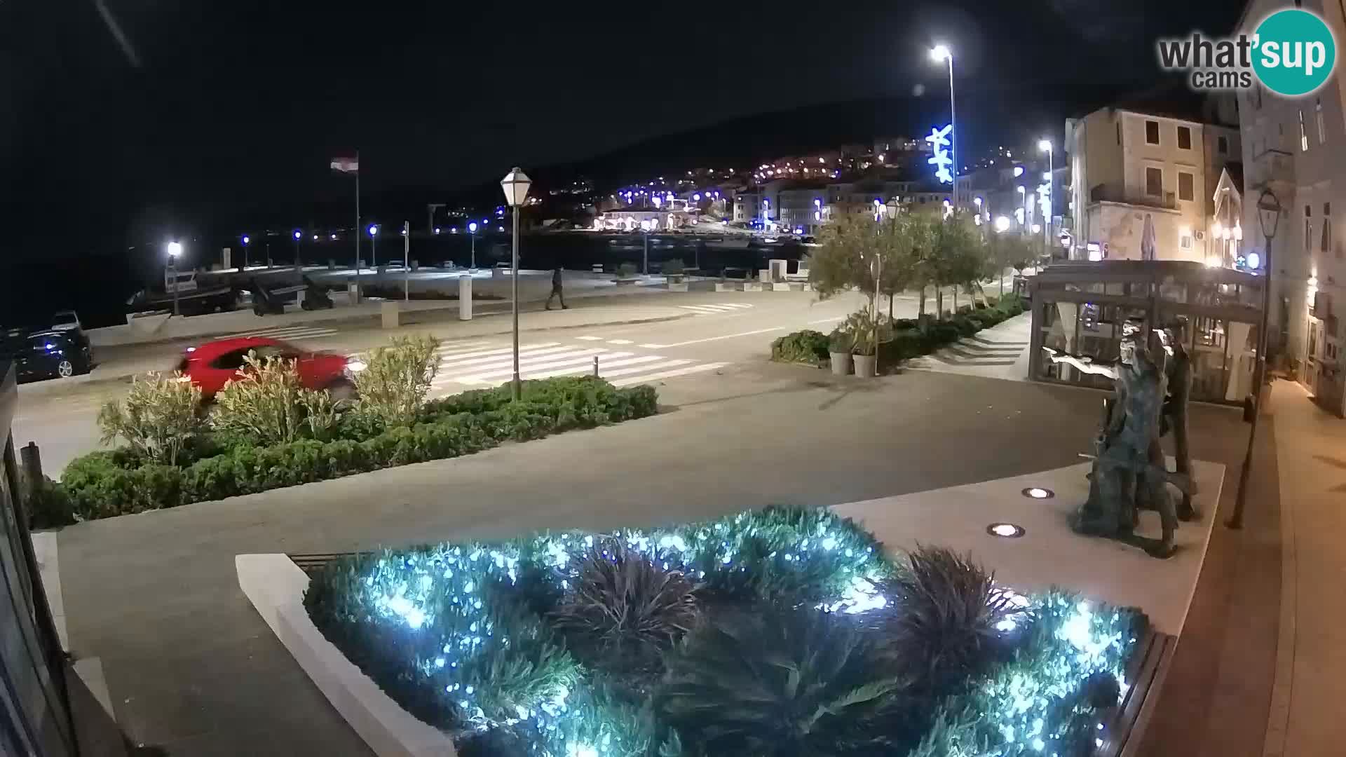 Live webcam Senj riva – seafront – Croatia