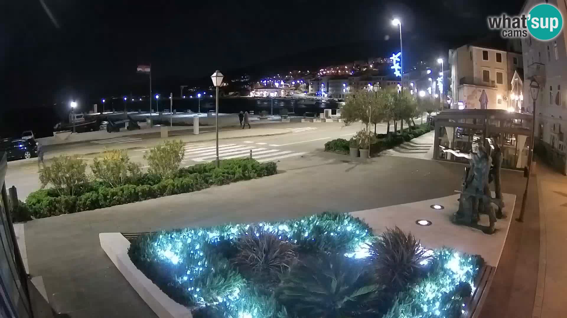 Live webcam Senj riva – seafront – Croatia