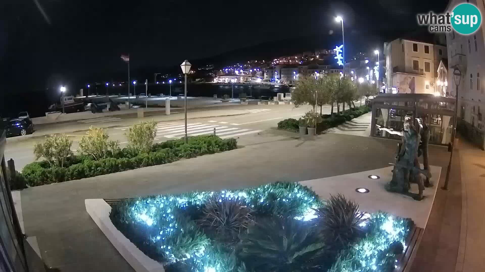 Live webcam Senj riva – seafront – Croatia