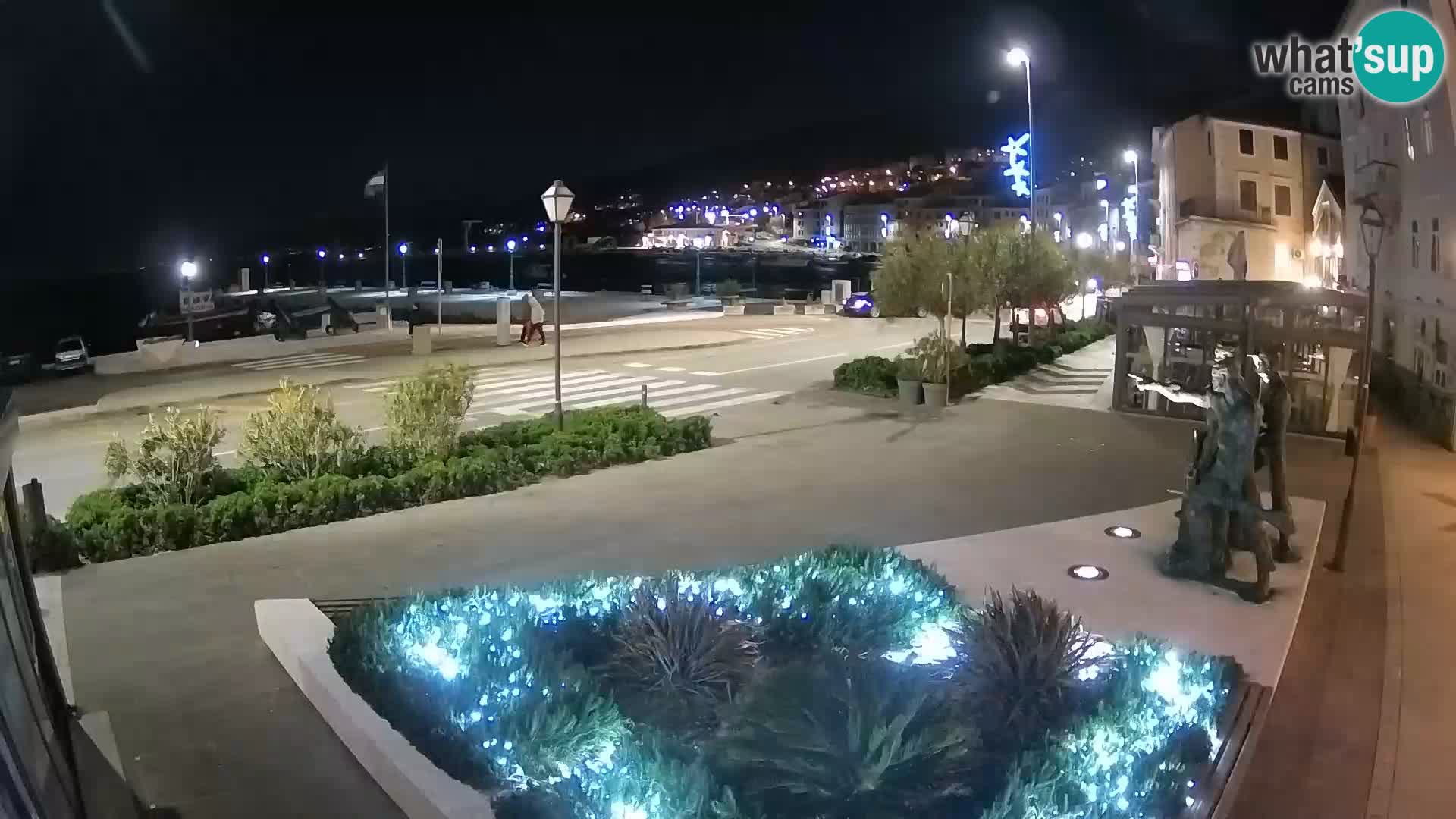 Live webcam Senj riva – seafront – Croatia