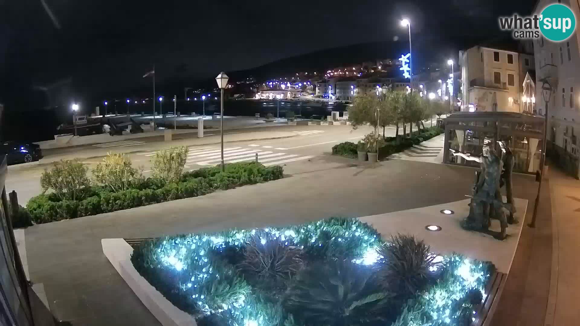 Webcam en vivo Senj riva – paseo marítimo