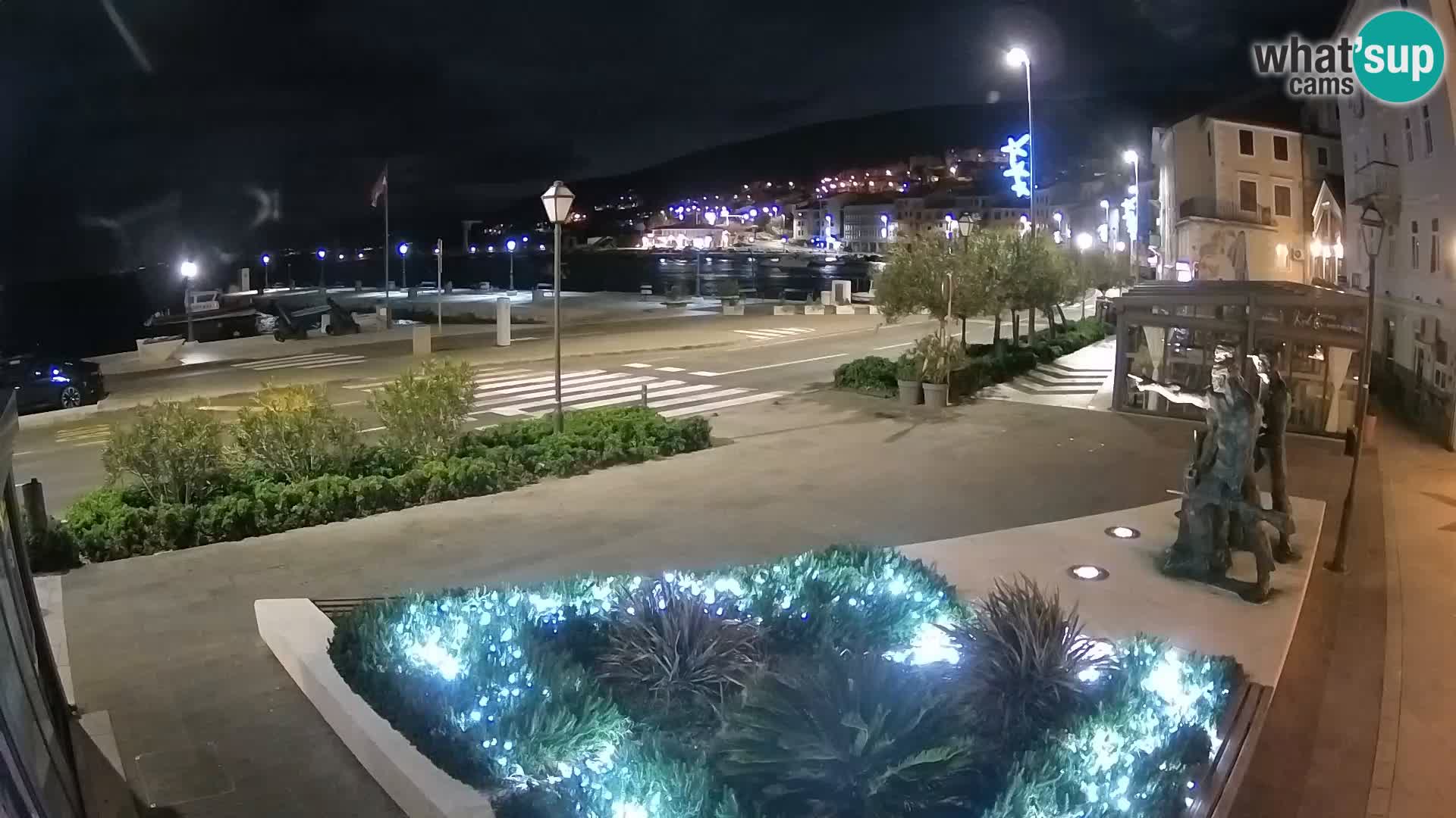 Webcam en vivo Senj riva – paseo marítimo