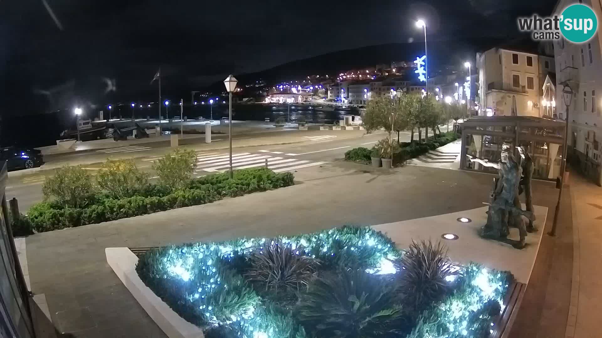 Webcam en vivo Senj riva – paseo marítimo