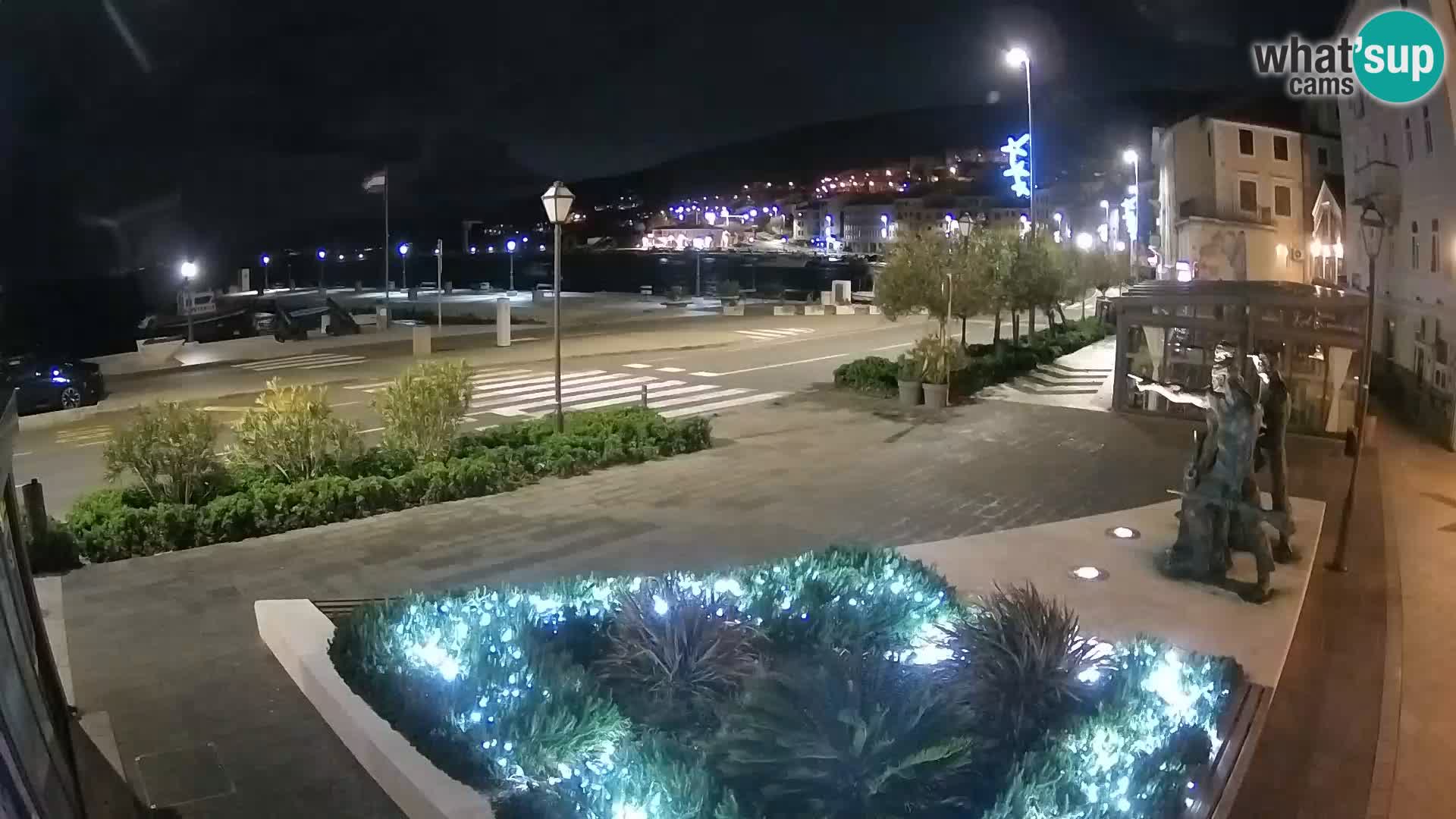 Webcam en vivo Senj riva – paseo marítimo