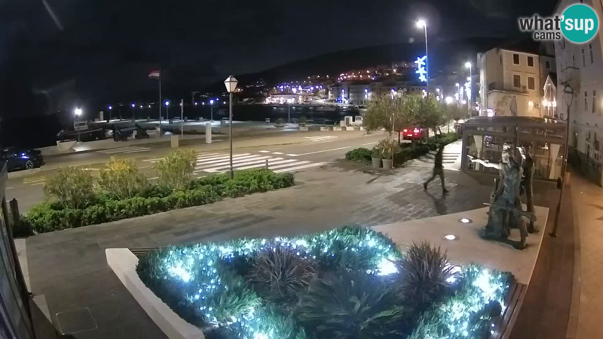 Live webcam Senj riva – seafront – Croatia