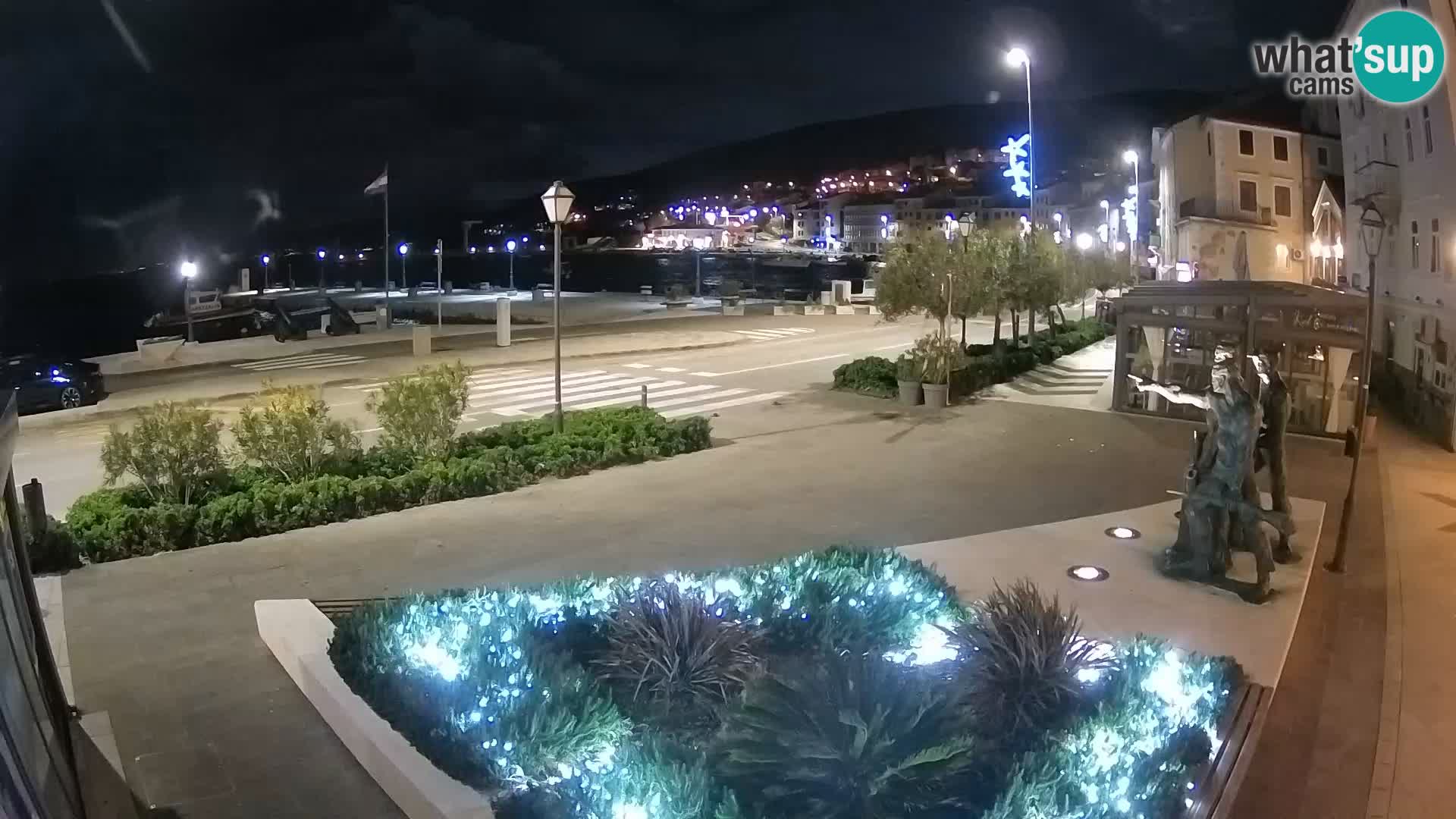 Live webcam Senj riva – seafront – Croatia