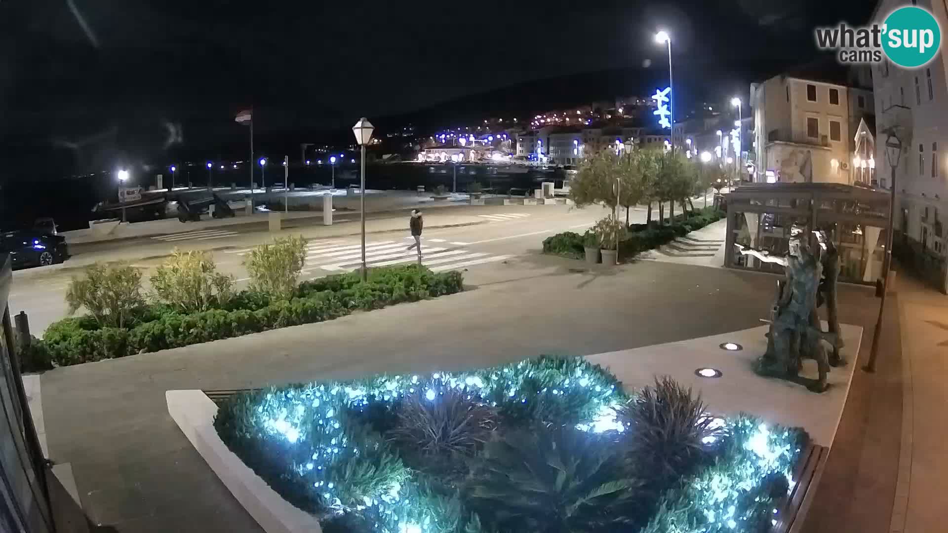 Webcam en vivo Senj riva – paseo marítimo