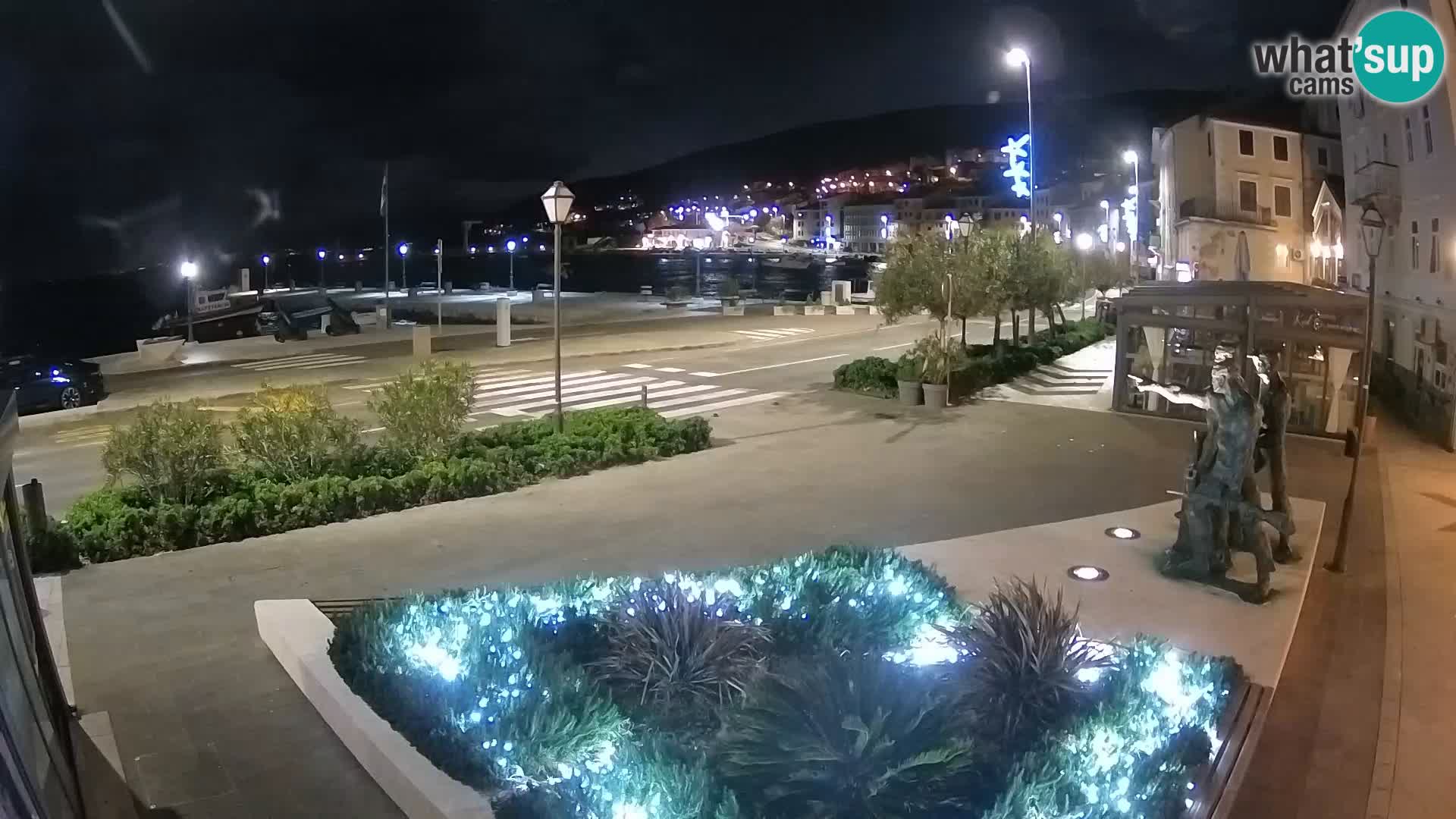 Live webcam Senj riva – seafront – Croatia