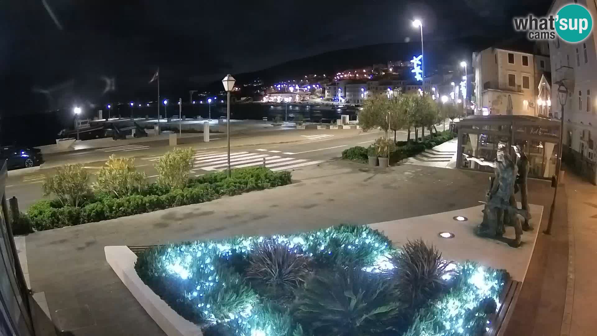 Live webcam Senj riva – seafront – Croatia