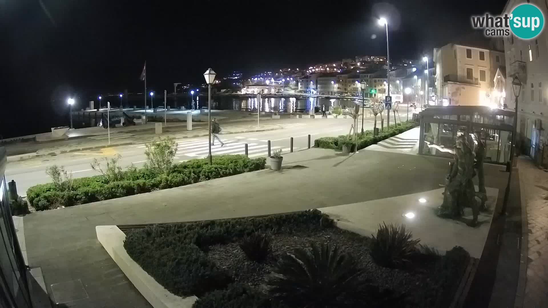 Webcam en vivo Senj riva – paseo marítimo