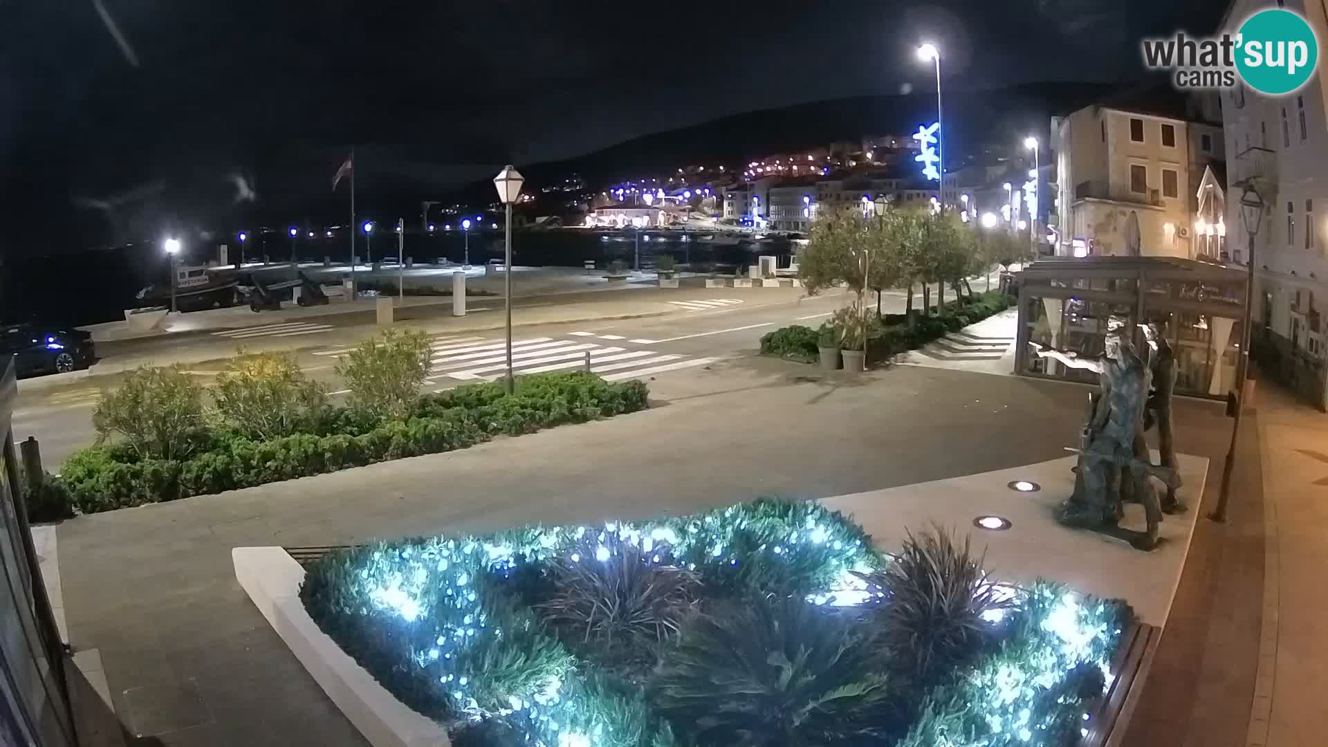 Live webcam Senj riva – seafront – Croatia