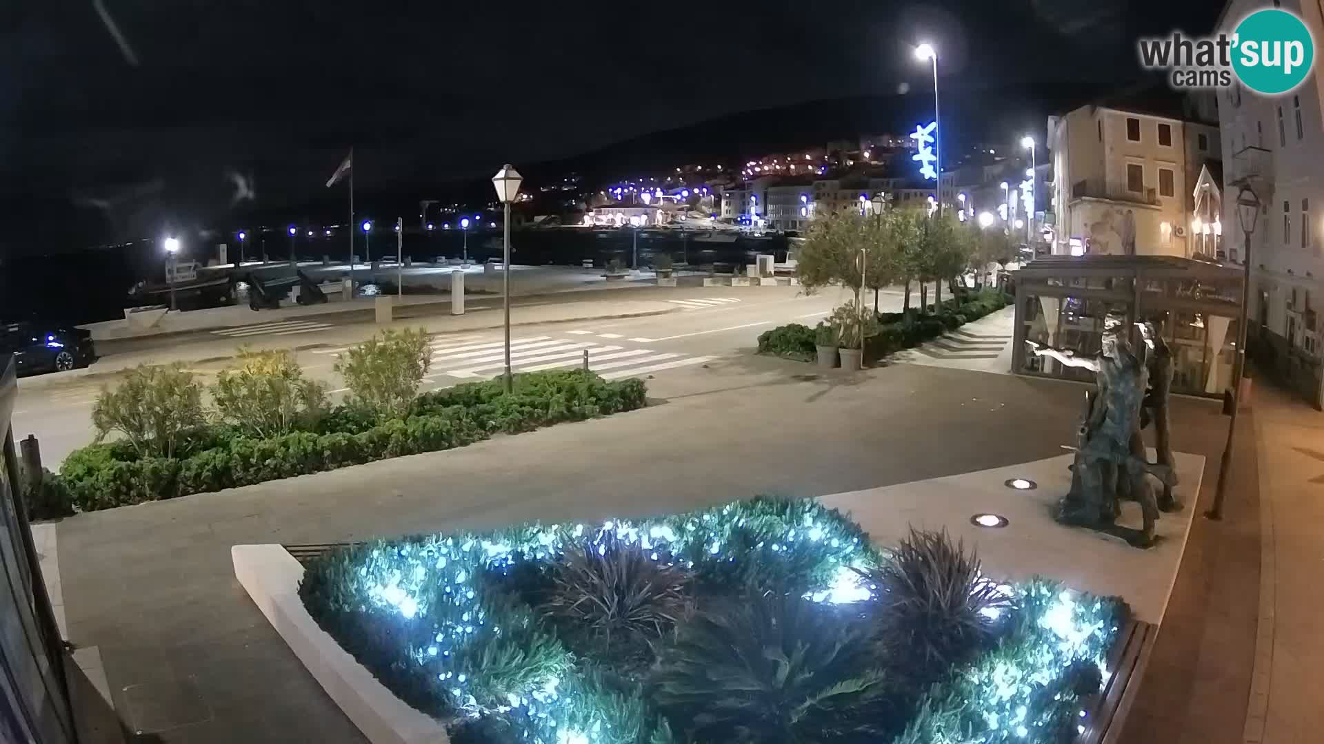 Live webcam Senj riva – seafront – Croatia