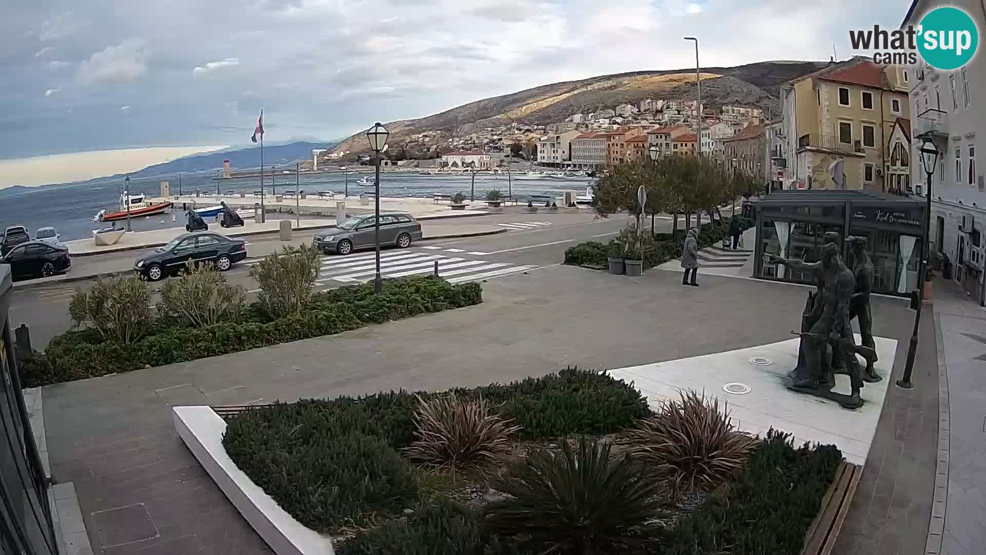 Live webcam Senj riva – fronte mare