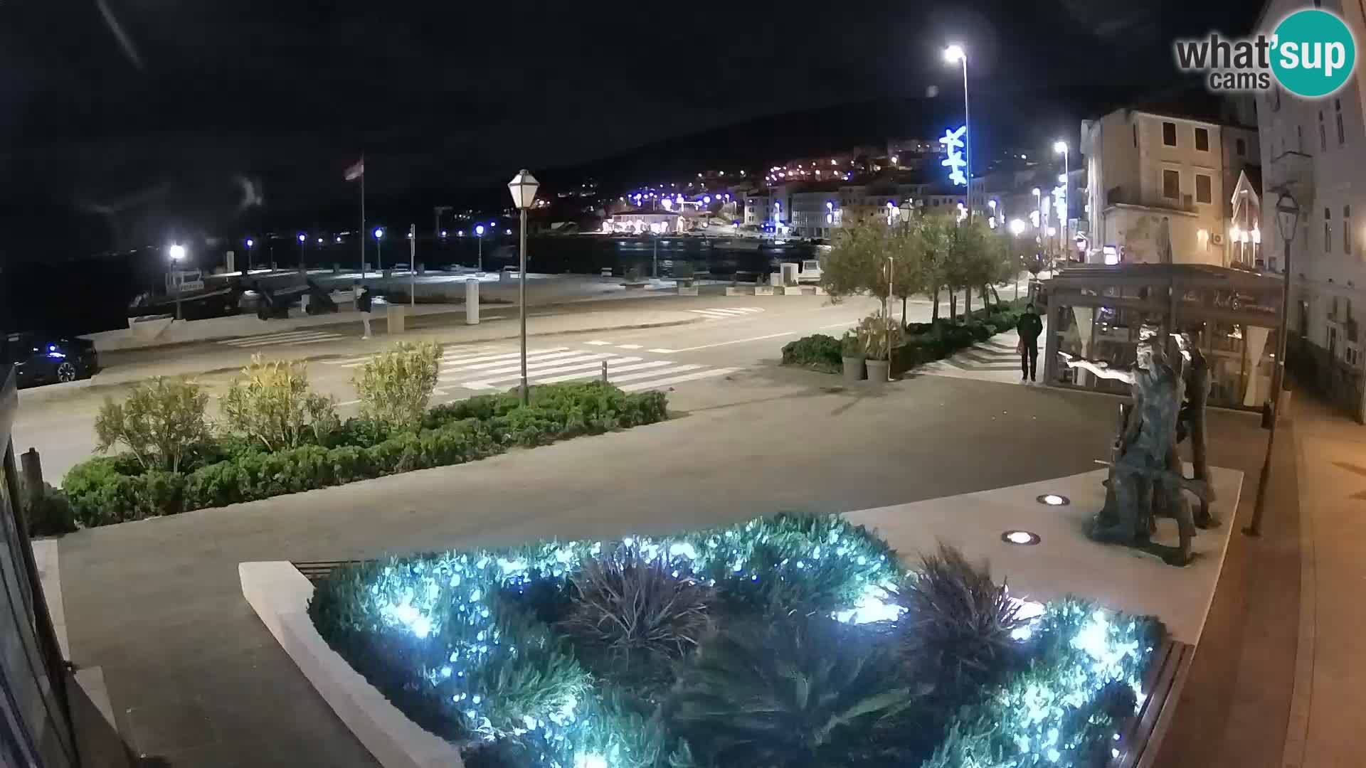 Live webcam Senj riva – seafront – Croatia