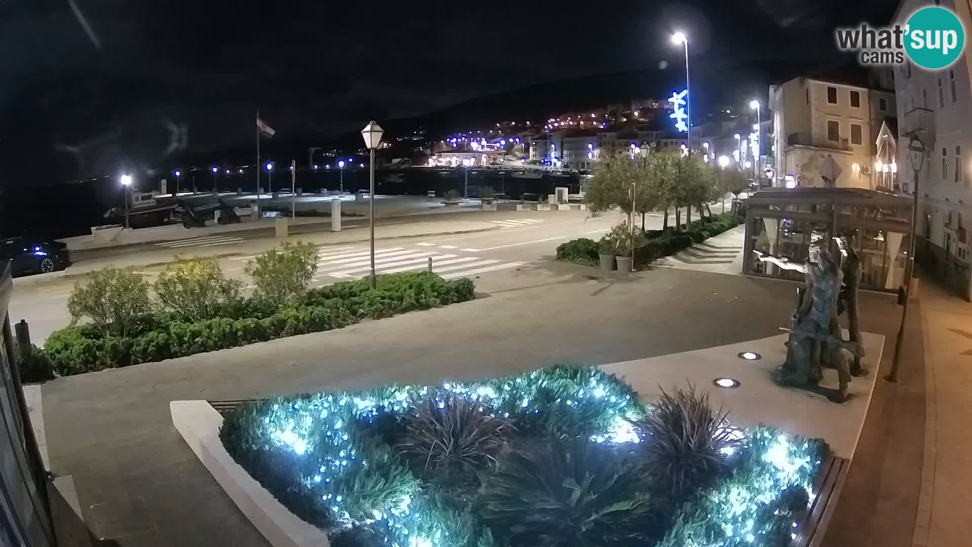 Live-Webcam Senj Riva – direkt am Meer – Kroatien