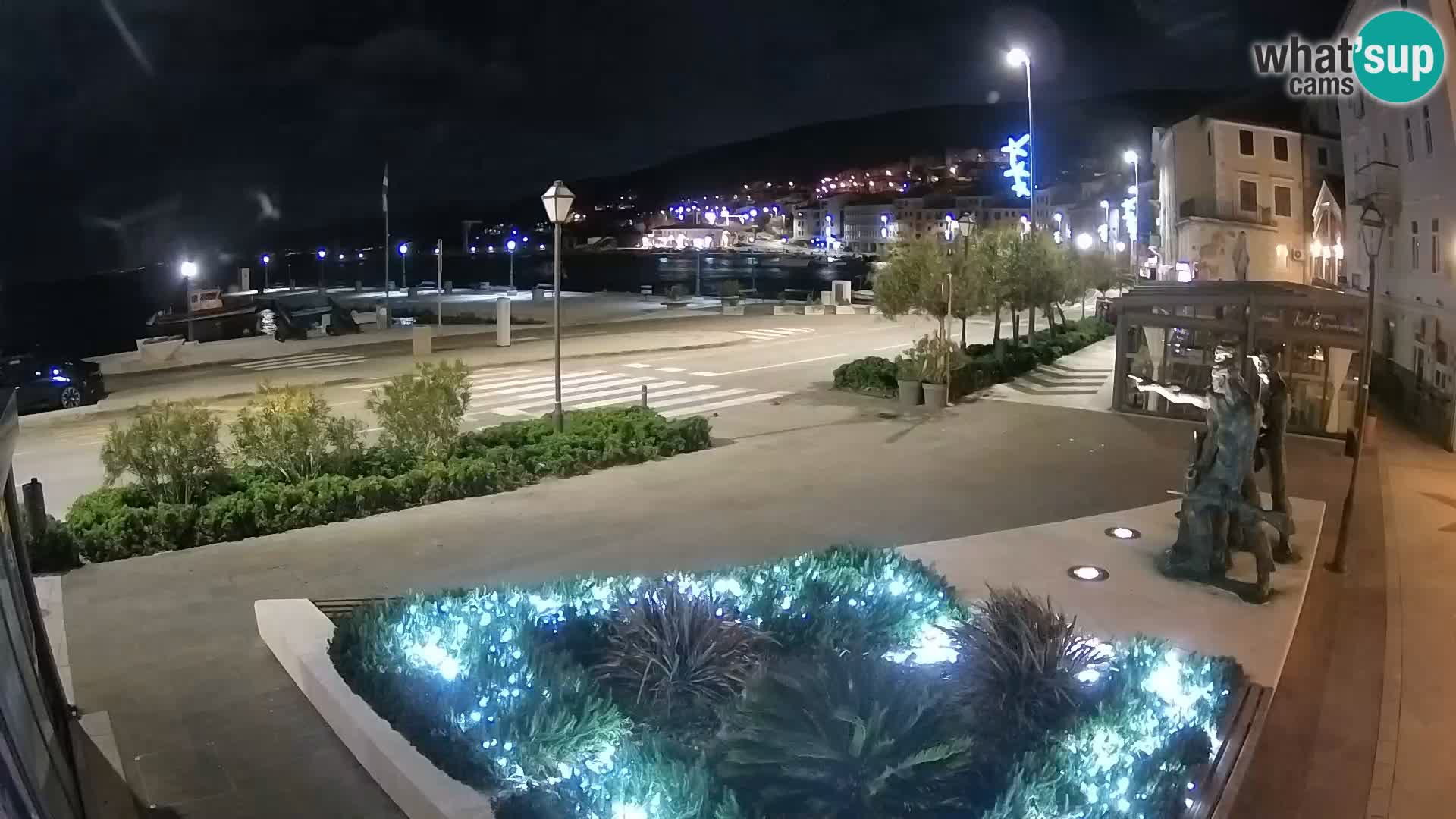Live webcam Senj riva – seafront – Croatia