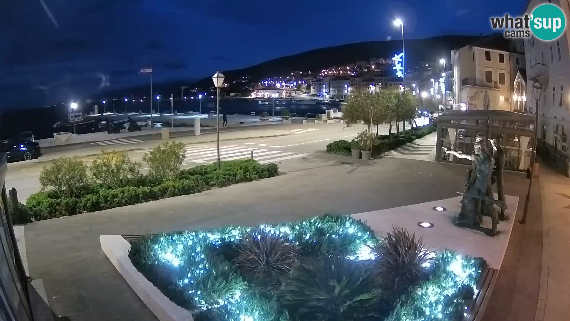Live webcam Senj riva – seafront – Croatia