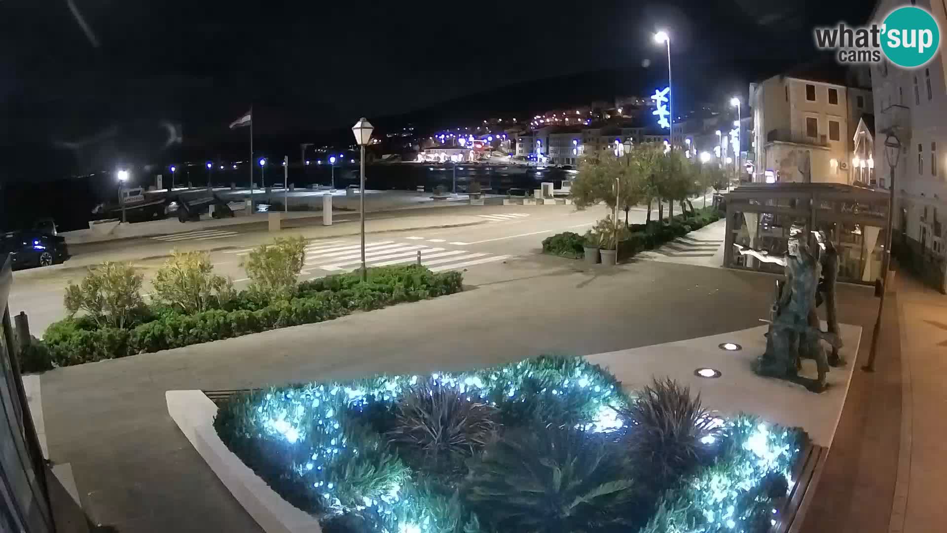 Webcam en vivo Senj riva – paseo marítimo