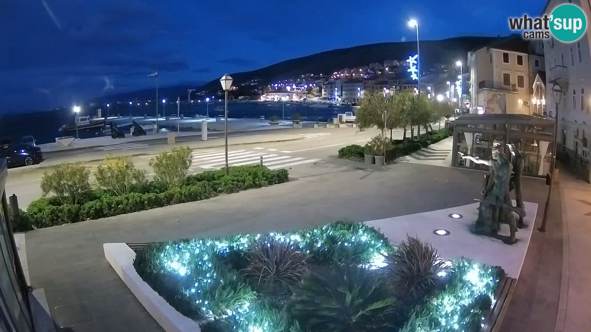 Live webcam Senj riva – seafront – Croatia
