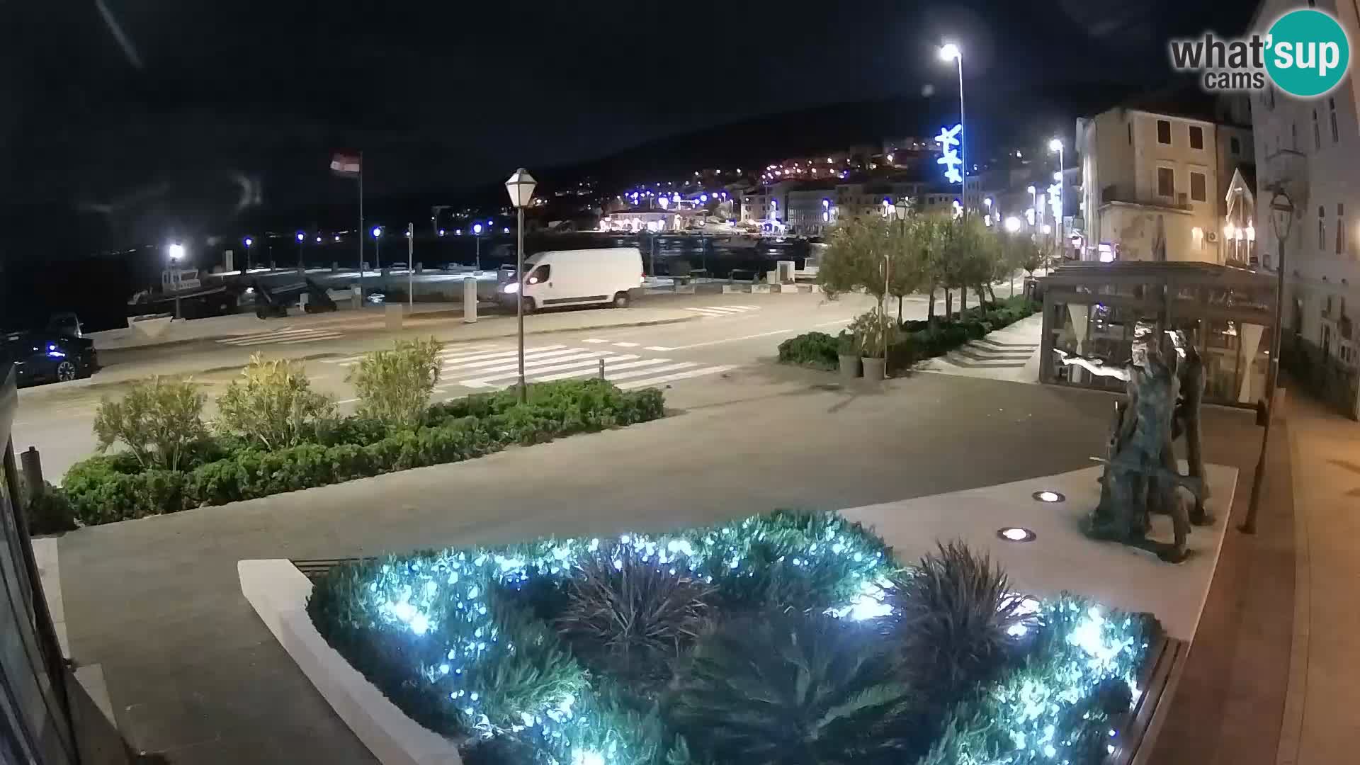 Live webcam Senj riva – seafront – Croatia