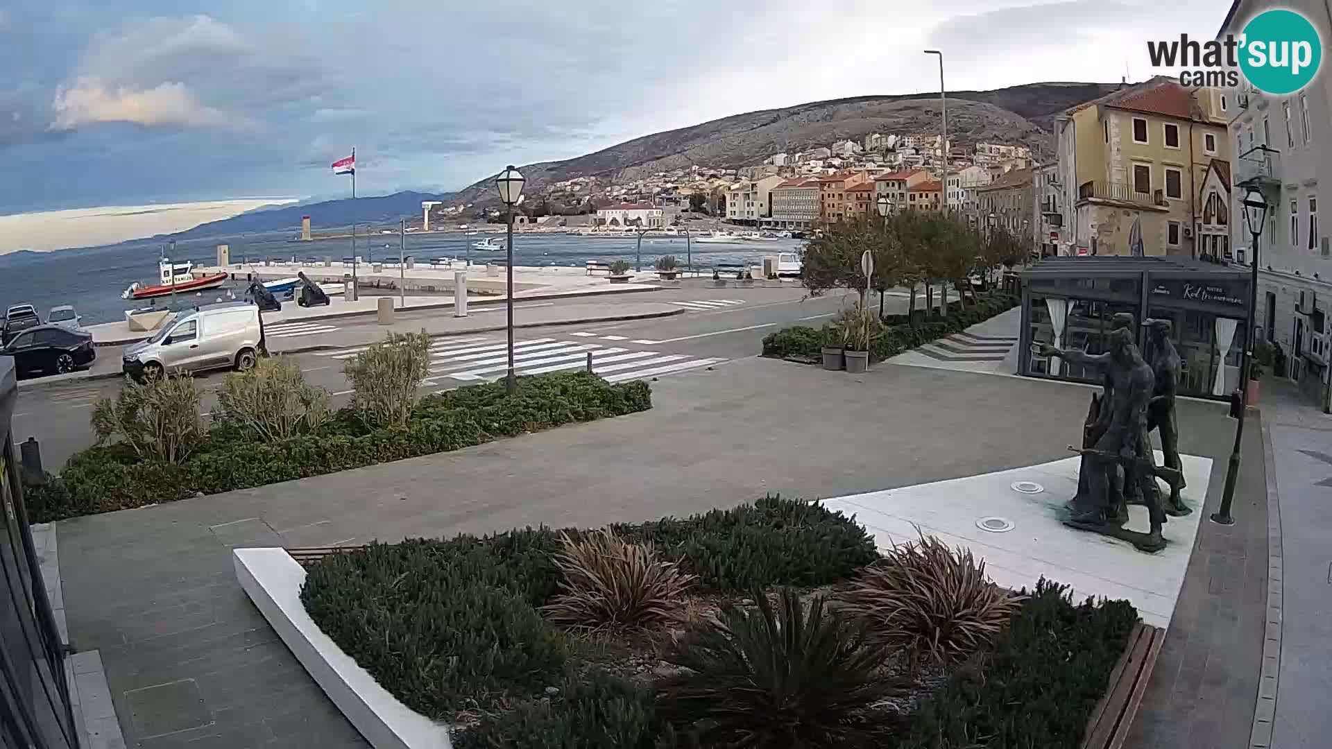 Webcam en vivo Senj riva – paseo marítimo