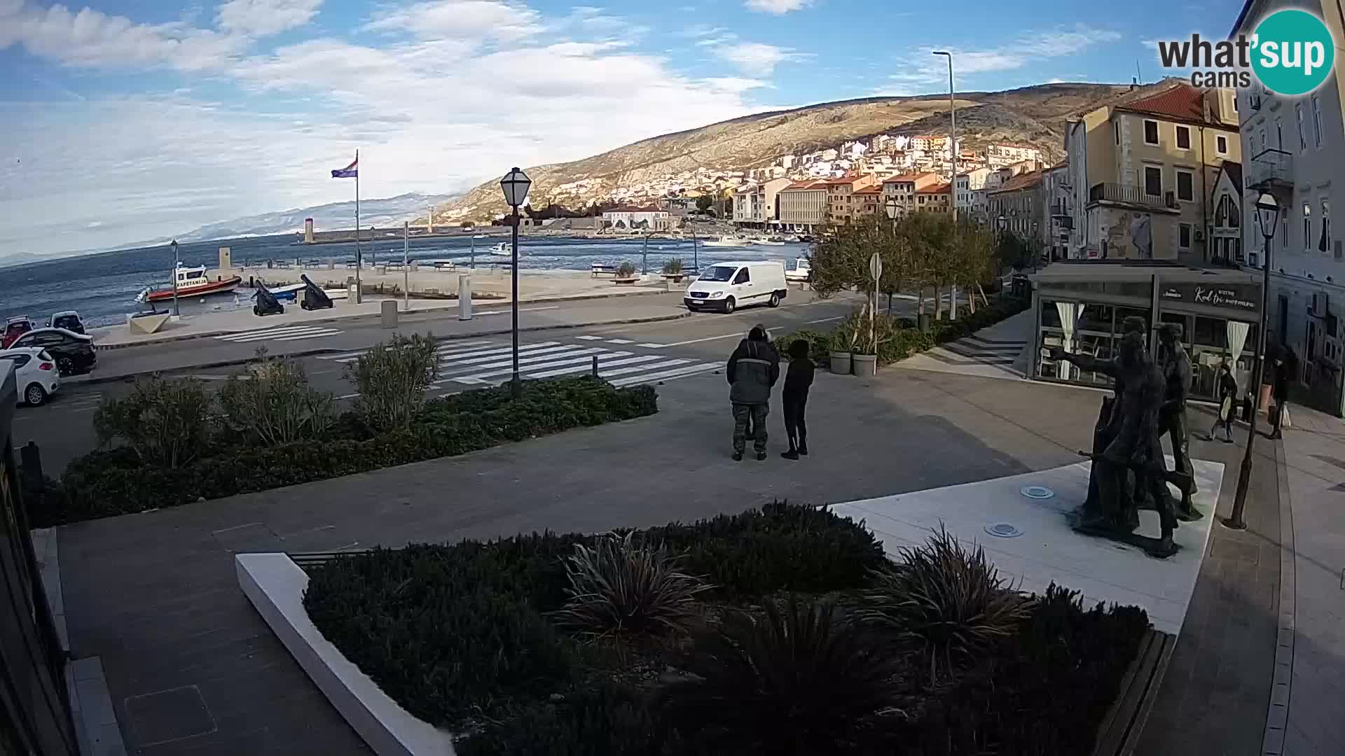 Webcam en vivo Senj riva – paseo marítimo