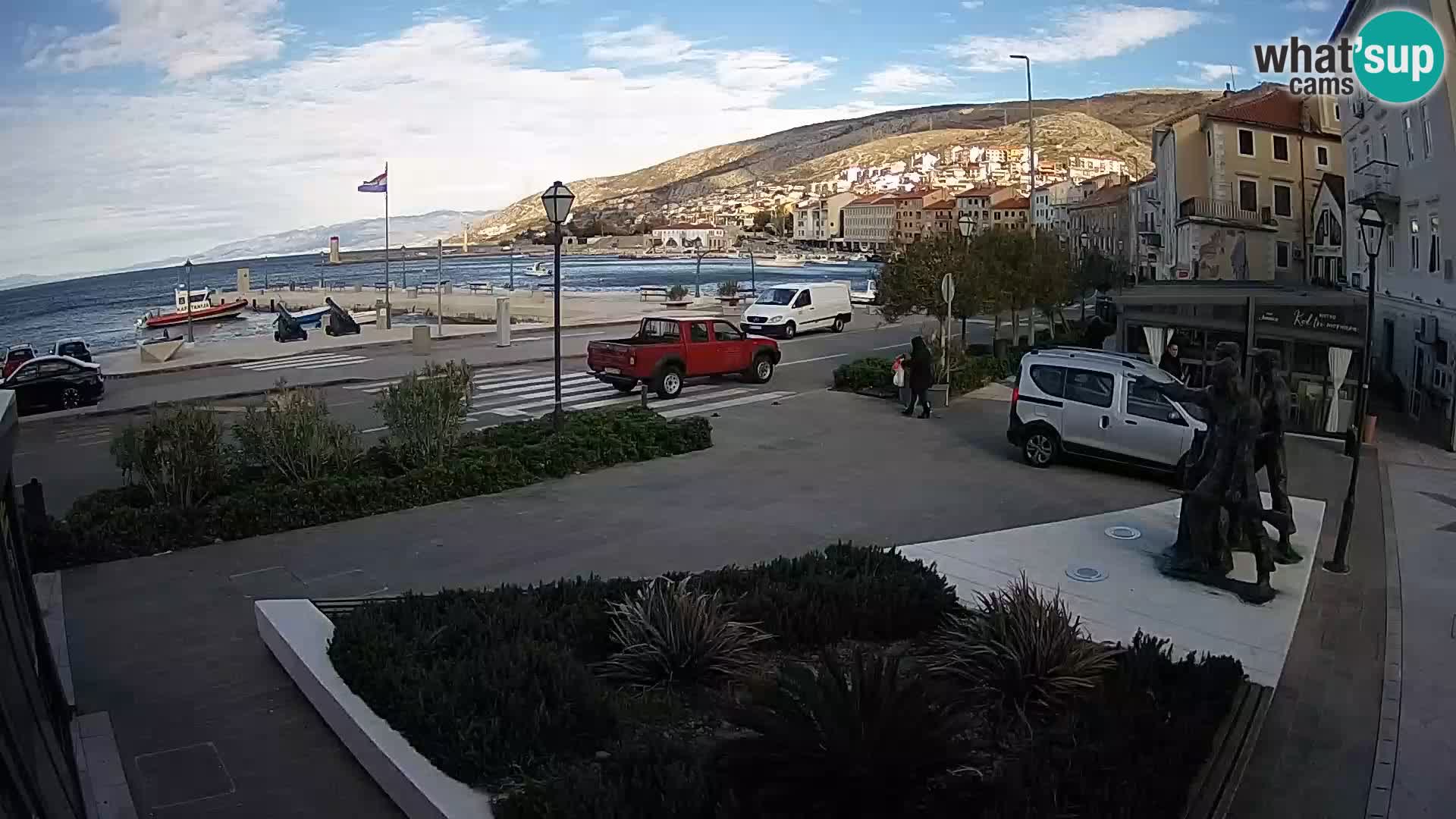 Live webcam Senj riva – fronte mare