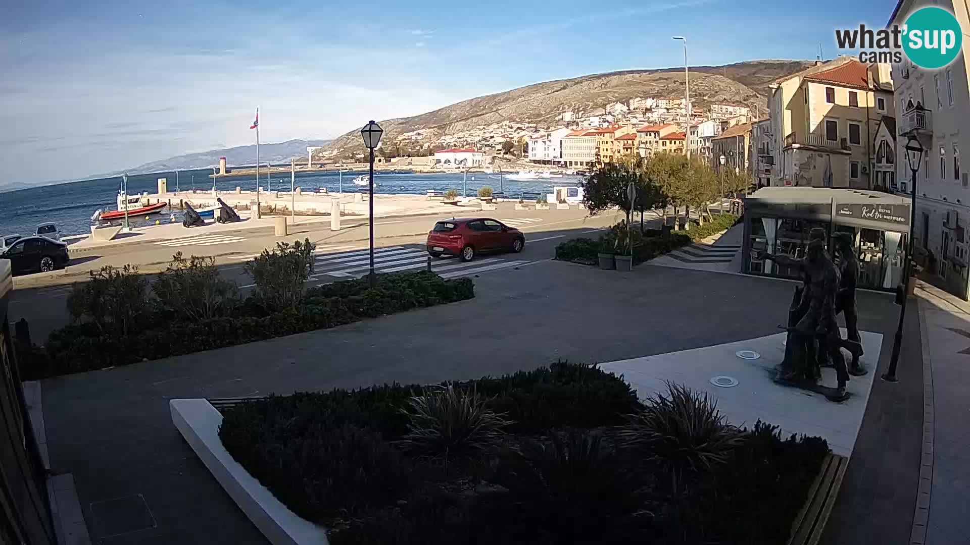 Webcam en vivo Senj riva – paseo marítimo